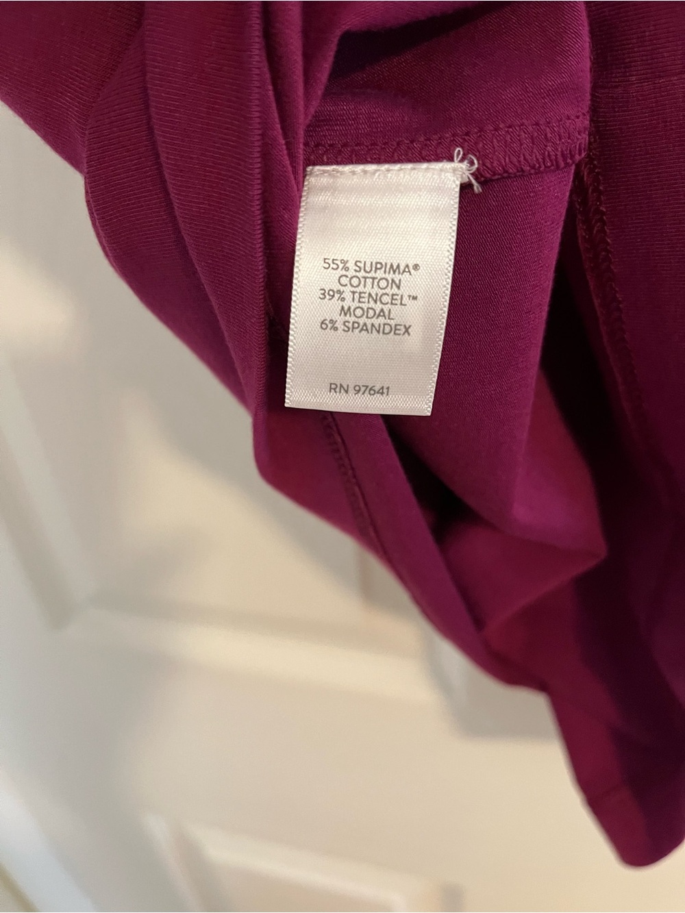 JJill Luxe Supima Scoop Neck Tee - Picture 5 of 5